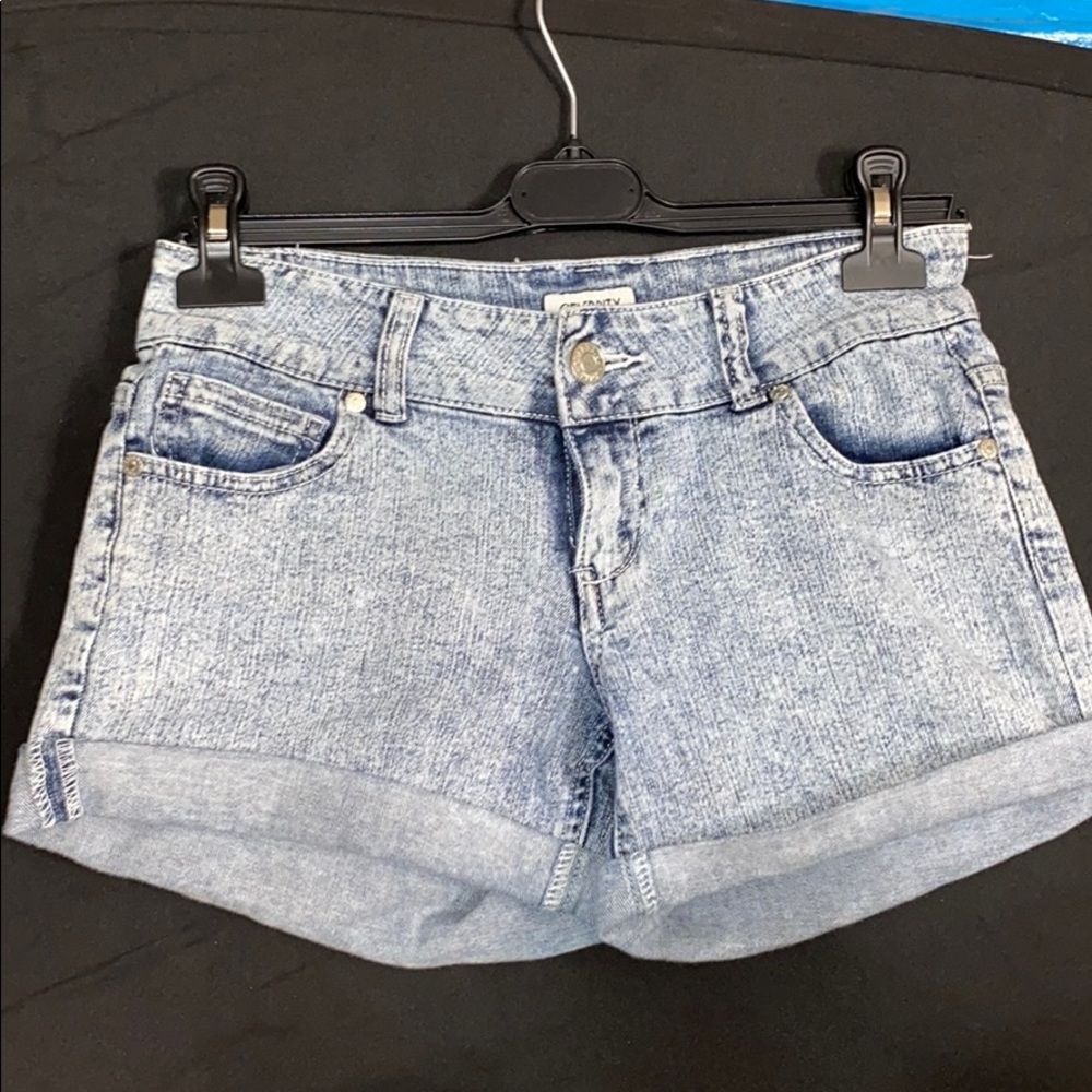 denim jean shorts